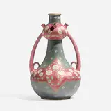 Paul Dachsel, Amphora vase with stylized Mackintosh roses