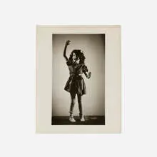 Morton Bartlett, Girl Waving, 1940-1960, gelatin silver print