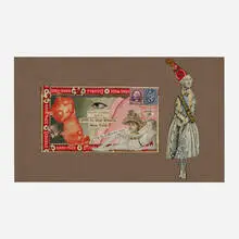 Felipe Jesus Consalvos, I'll Be Different Now, c. 1920-1950, mixed media collage on paper
