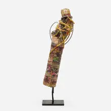 Philadelphia Wireman, Untitled (Copper Wire Drawing), c. 1970, mixed media, wire, paper