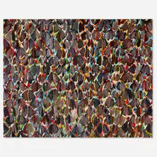 Echoing Voices by Richmond Burton, 1992-93, oil on linen, sold Oct 2022
