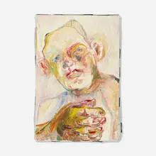Judy Glantzman, Untitled, 2001, oil on canvas
