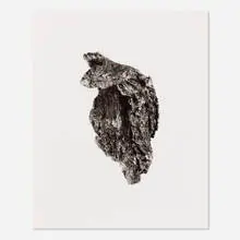 To Place: Lava by Roni Horn, 1992, gelatin silver print, bound book, sold Oct 2022