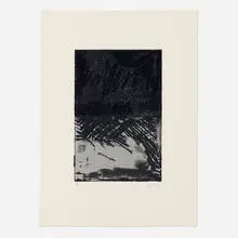 Brice Marden, Untitled Press Series #3, 1972, lithograph
