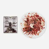 Vik Muniz, Plate; Ashtray (two works from the Peter Norton Christmas Project), 1999, glazed earthenware