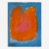Rex Ashlock, Untitled, 1969, gouache on paper