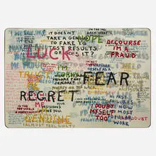 Sean Landers, WOW (Works on Whatever) Project Carpet, 2006, machine-woven acrylic