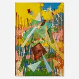 Joseph Meierhans, Untitled, oil on Masonite