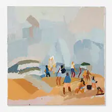 Clintel Steed, Gibson Beach, 2005, oil on canvas