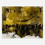 Laleh Khorramian, Landfall – 1st Generation, 2005, ink and oil on paper