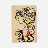 Nell Blaine, Abstraction, c. 1945, India ink and crayon on paper