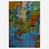 Joe Stefanelli, Dictum, 1962, oil on canvas