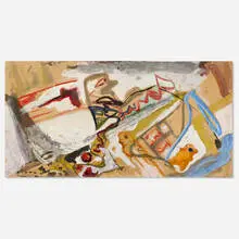 Vivian Springford, Untitled, c. 1963, oil on paper mounted to canvas