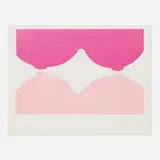 Kate Millett, Untitled (from the Women in Love series), c. 1985, screenprint in colors