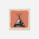 Jaune Quick–to–See Smith, Tee Pee