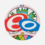 We Are the Jocular Clan by Takashi Murakami, 2018, offset lithograph in colors, sold Oct 2022