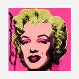 Andy Warhol, Marilyn (Castelli Mailer), 1981, offset lithograph in colors
