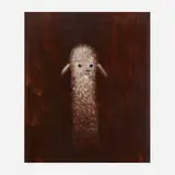 Ryan Michael Ford, Study of a Mysterious Poodle Friend, 2018, oil on canvas