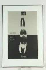 Alan Stone, Dive / Swim. 1995, Pencil signed, dated and numbered