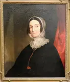 American School, Portrait of Anna Hinsdale (1802-1890), Oil on canvas, laid on board