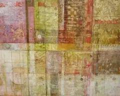Tremain Smith, Ancestral Presence, 2003, She was a panelist at the Eighth International Encaustic Conference presenting on "The Roots of Contemporary Encaustic"