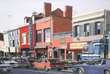 Charles E. Showalter, Georgetown Shopping, 1987, Verso titled, signed, dated in ink