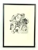 Hugo Gellert, Plate (folio 124) from "Capital'" in Pictures, 1933, Lithograph from an illustrated book with sixty-two lithographs