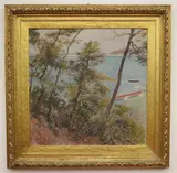 Leon Foster Jones, A Lake Landscape, 1910, Oil on canvas