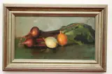 Nancy Valt, Still Life with Onions, Acrylic on canvas