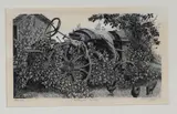 Grace Albee, Entangled Tractor, 1945, Pencil titled, dated and signed at base