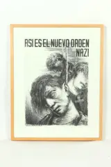 Robert Mallary, Asi es el Nuevo Orden Nazi (This Is The New Nazi Regime), 1942, Lithograph in black on ivory wove paper