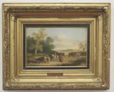 Edmund Aylburton Willis, Friends, Oil on board