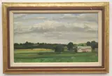 Peter D. Collier, On the Pike of Long Green, 1987, Oil on paper mounted on board