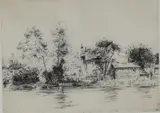 Ernest Stephen Lumsden, Mapledurham (Oxfordshire, Pencil titled at base