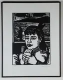 Erich Heckel, Junge Frau, 1949, Pencil numbered, signed and dated at base