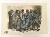 Théophile Steinlen, Military Formation