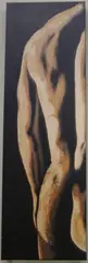 Lori McPhee, Behind, [LGBTQ+ INTEREST], Gallery Warp stretched canvas print (1.5 inch stretcher bars)