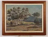R. Elkins, Early Spring, Oil on board
