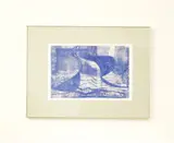 Continental School, Lustige Segel (Merry Sails), 1989, "Artist Proof" etching with colors, Pencil titled (in German), signed and dated at base