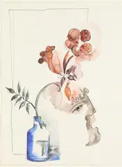 Vladimir Kara, Bouquet of Flower, 1999, Gouache and watercolor on paper
