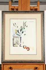 Vladimir Kara, Red Apples, Gouache and watercolor on paper