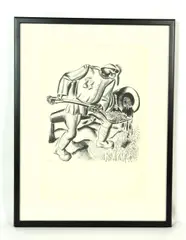 Hugo Gellert, Plate (folio 124) from "Capital'" in Pictures, 1933, Lithograph from an illustrated book with sixty-two lithographs