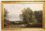 Paul Ritter, Vermont Autumnal Scene, Oil on board