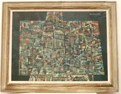 Olivier Charles, Venezia, 1959, Oil on canvas