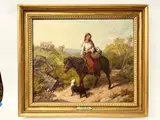 Isaac Henzell, A Mountain Group, 1845, Oil on canvas