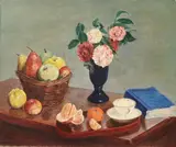 Still Life by Imitator Of Henri Fantin-Latour, Oil on canvas, sold Dec 2023