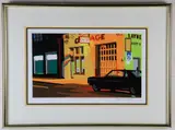 Joseph Craig English, Layne's Garage, 1979, Pencil numbered, titled, dated, and signed at base