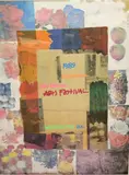 Robert Rauschenberg, International Very Special Arts Festival, Offset lithograph on wove Paper. "Artist proof." At base and in pencil, signed, dated and numbered 11