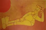 Sergio Gonzalez-Tornero, Sunbather, 1971, Pencil signed, numbered, and dated at base