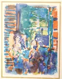 Jacques Yankel, Paysage Mystique, Pencil signed and numbered at base